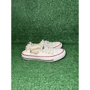 Converse All Star Chuck Taylor Shoreline Women's Size 5.5 White Slip On Shoes